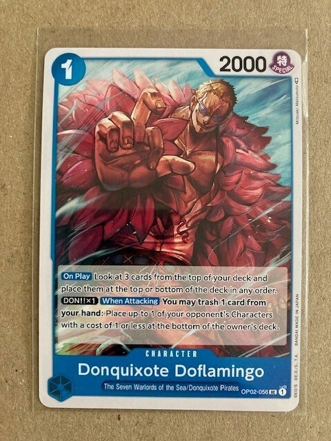One Piece Paramount War - DONQUIXOTE DOFLAMINGO #OP02-056