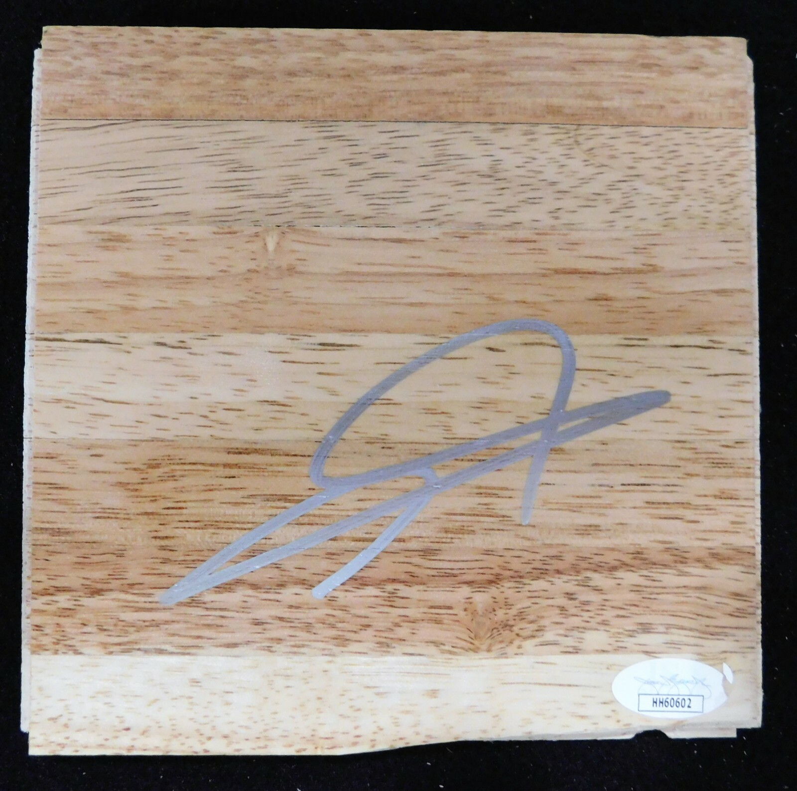 Omer Asik Autographed Signed New Orleans Pelicans 6x6 Floorboard JSA Authenticated 