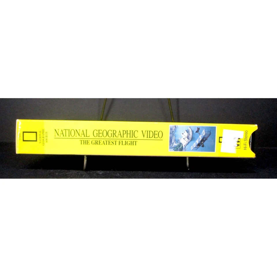 National Geographic Video The Greatest Flight (VHS, 1995) Biplane Flight - Image 3 of 3