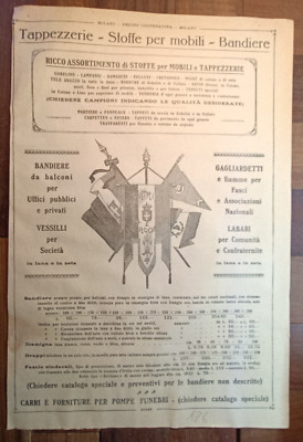 Tapeten, Flaggen, Wohnzimmer Und Schlafzimmer / Pranzo-Milano 1924 Katalog N.126