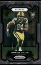 2023 Panini Prizm #335 Emanuel Wilson