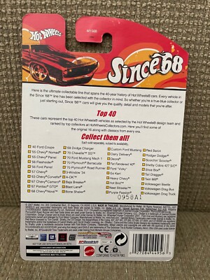 Hot Wheels Since '68 40th Anniversary Top 40 '56 Flashsider 1:64