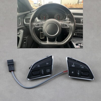 Steering Wheel Multi Function Control Switch Button 8U0951523H For Audi A1 A6 C7
