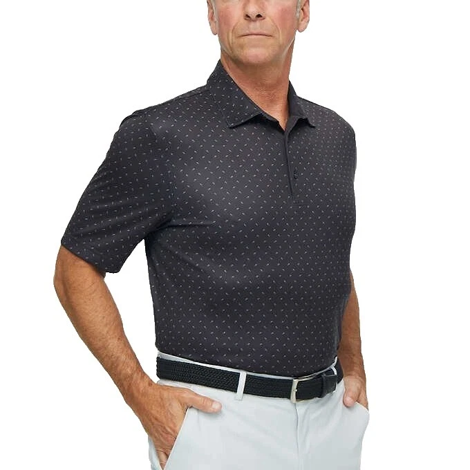 Preto Masculino Polos Greg Norman