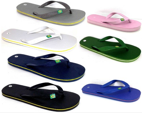CIABATTE INFRADITO UOMO DONNA BAMBINI SANDALI GOMMA Mare BANDIERA BASILE  BRASIL | eBay
