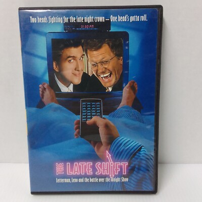 The Late Shift DVD 1996 HBO TV Movie Jay Leno David Letterman The Late Night War
