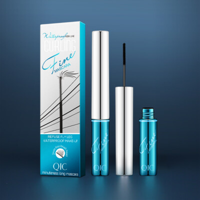 QIC Curling feine Mini Mascara langlebig dünne Micro-Cara 2,5 mm dünne Bürste 