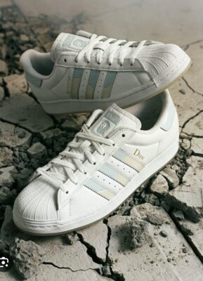Adidas Original s Superstar X Dime Skateboarding Cloud White New 
