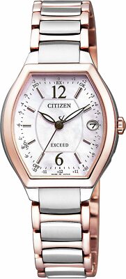 Citizen Watch Exed Eco Drive Radio Clock Titania Line Happy Flight Series