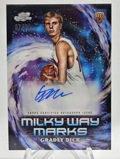 2023-24 Topps Cosmic - Milky Way Marks #MWM-GD Gradey Dick Black Eclipse /10