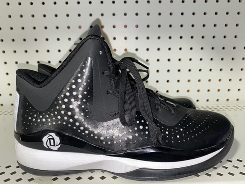 Adidas D Rose 773 III para hombres Cuero Calzado de básquet Talla 6.5 Negro  Blanco | eBay