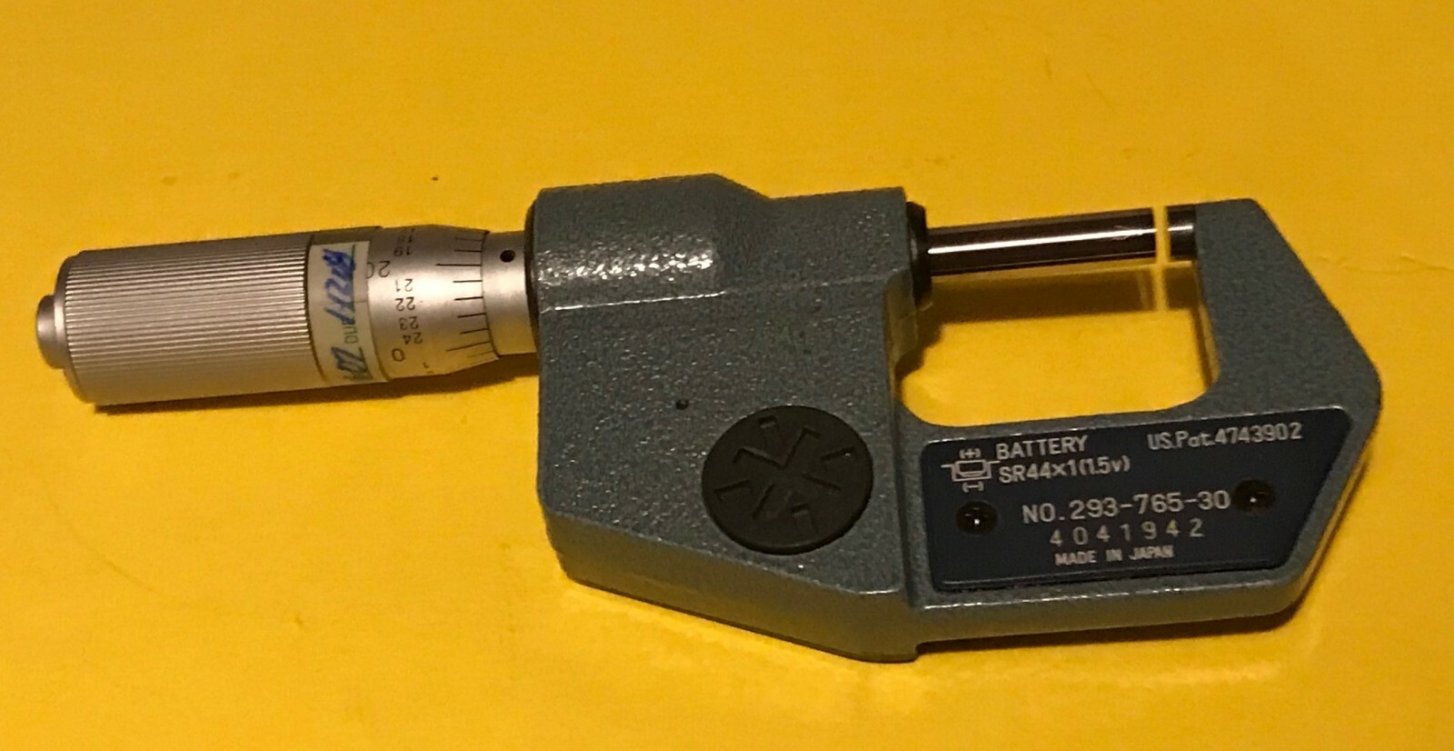 Mitutoyo 29376530 Digital Micrometer with Case & Instructions MDC