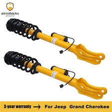 2X Front Shock Strut Spring Assys Electric Fit Jeep Grand Cherokee Overland SRT8