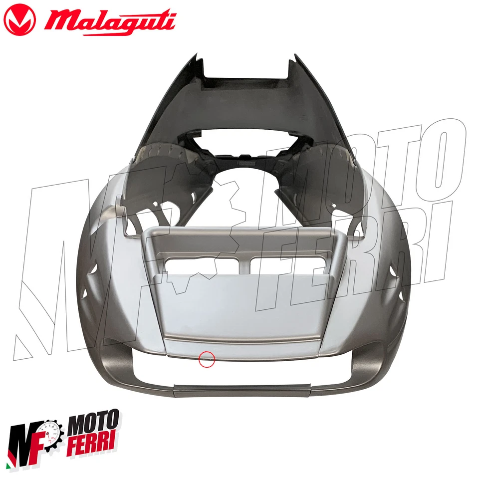 MF3062 Carena Codone posteriore Argento Opaco Malaguti F12 Phantom 1994 - 2000 - Immagine 4 di 4