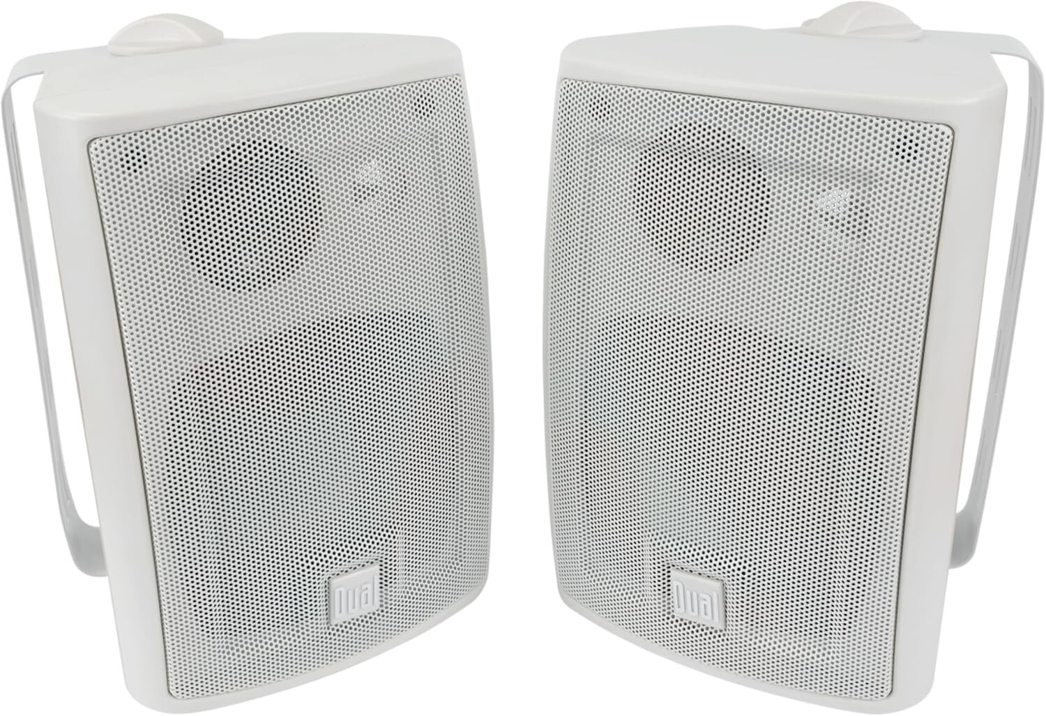 All-Weather 4-Inch Outdoor Speakers for Easy Setup and Rich Stereo Sound