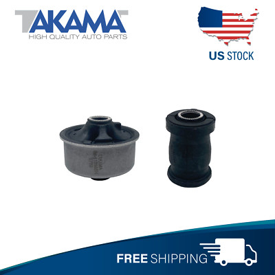 2 Pcs Bushing KIT Front Control arm Bush LH OR RH For 03-19 COROLLA, MATRIX, VIB