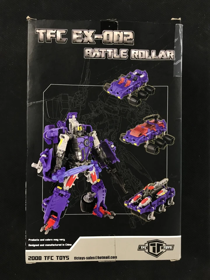 Transformers 3rd Party TFC Toys EX-002 (2008) Battle Rollar Figure COMPLETE - Image 2 of 4