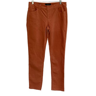 Talbots Smashing6 Talbots Terra Cotta Signature Velvet Tapered Leg Pants Sz 6 | eBay