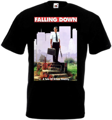 Falling Down T shirt black movie poster Michael Douglas all sizes