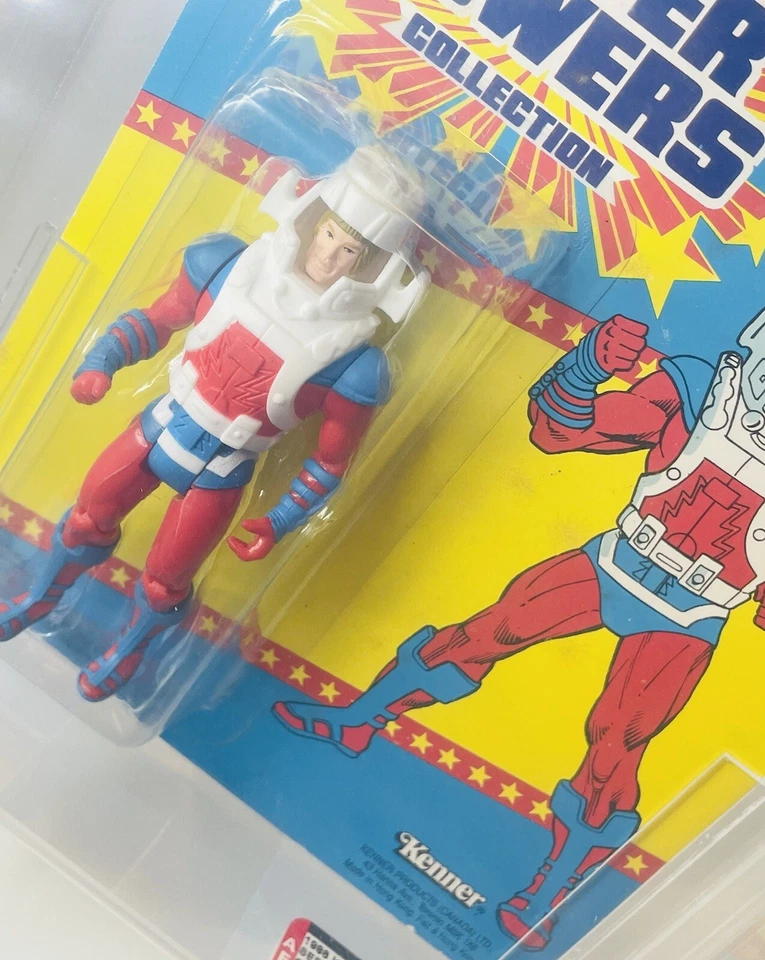 Figura de acción Kenner Super Powers serie 3 ORION AFA 80 casi nueva difícil de encontrar rara 1986 Foto 3 de 4