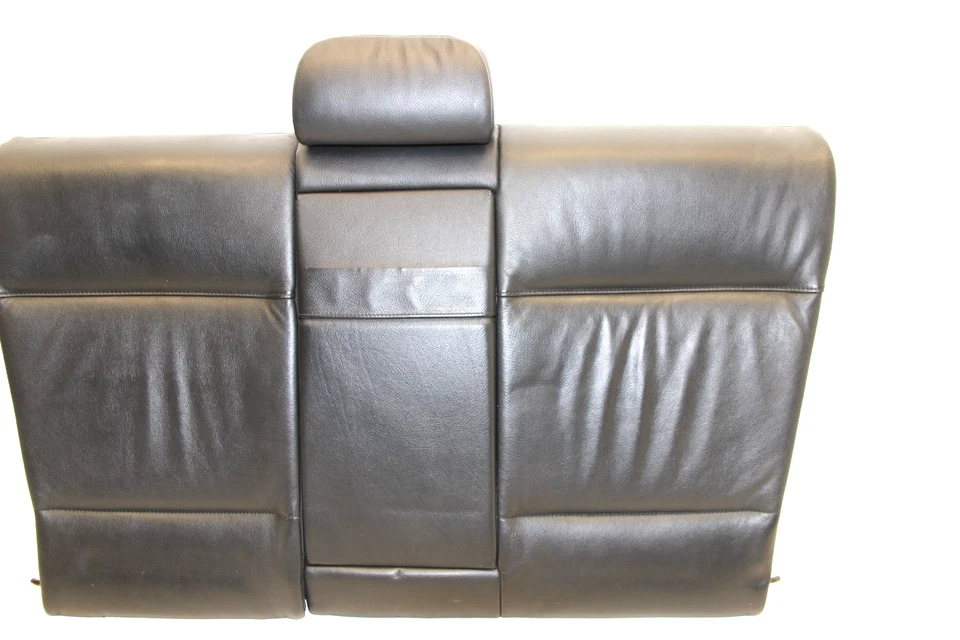 BMW OEM E46 99-06 ZHP TRASERO IZQUIERDO Y DERECHO NEGRO MONTANA CUERO RESPALDO ASIENTO SUPERIOR Foto 4 de 4