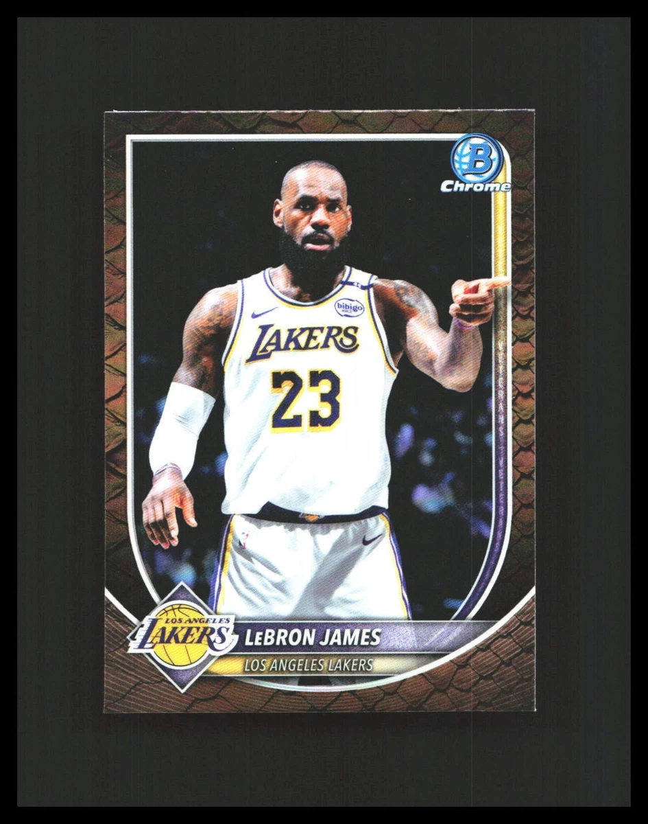 Bowman LeBron James Basketball Sports Trading Cards & Accessories