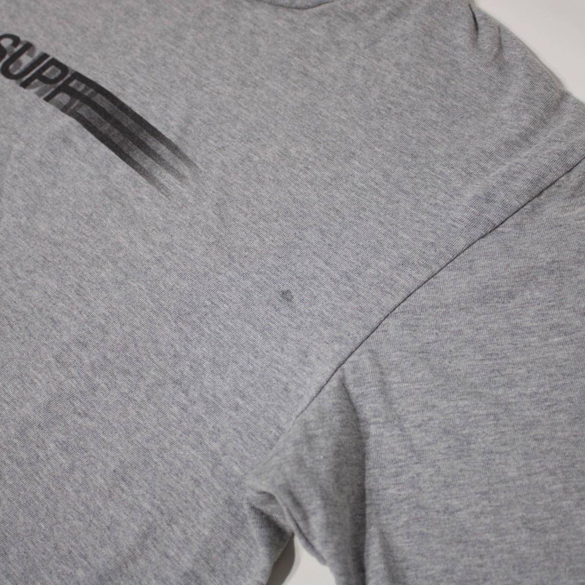 supreme motion logo tee gray 【L】 Supreme Motion Logo 