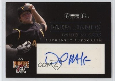 2007 TRISTAR Prospects Plus Farm Hands Authentic Daniel Moskos #FH-DM2 Auto 5c2