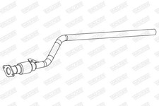 Auspuffrohr 10851 WALKER für DACIA LOGAN MCV II SANDERO II LOGAN II
