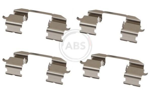 A.B.S. 1844Q ZubehöRsatz, Scheibenbremsbelag Vorne FüR Honda-image