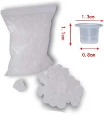 1000Pcs Tattoo Disposable Tattoo Ink Caps Medium 13Mm Tattoo Supplies Tattoo Ink