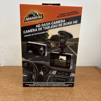 New Armor All HD DashCam Always Recording w/ Motion Detection Dashboard Camera