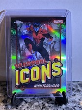 Nightcrawler 2025 Topps Chrome Marvel DEADPOOL ICONS Refractor DI-6