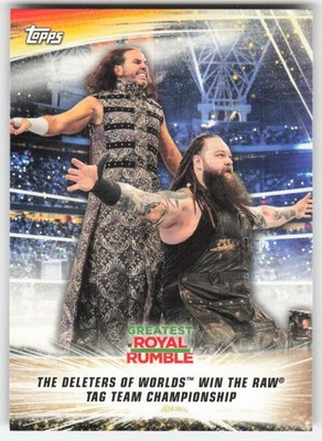 2019 Topps WWE SummerSlam Woken Matt Hardy Bray Wyatt #54