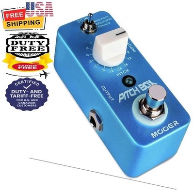 MOOER Pitch Box Guitar Harmonizer Pedal Harmony Pitch Shifter Detune In Box NEW!