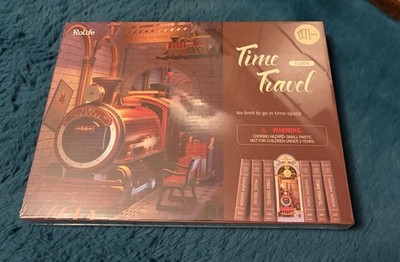Rolife 3D-Holz-Puzzle Book Nook ''Time Travel''