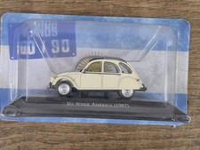 Voiture Miniature Citroën 2cv Ies Super America 1/43