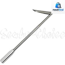 12" Stainless Steel Pole Spear Tip 8mm Female Single Barb Head Durable Repl...