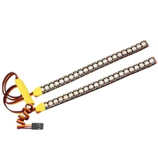 1x RC LED Light Strip Colorful Light Bar Roof Lamp for Axial 1/10 RC Crawler Car