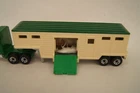 MATCHBOX LESNEY Convoy CY-6 Kenworth Horse Box Semi Green 1981 ENGLAND