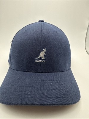 Kangol 8650BC Wool Flexfit Baseball Cap. BLUE XXL