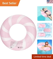 Durable Adult Inflatable Swimming Ring - Ideal for Pool and Beach Parties