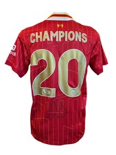 ARNE SLOT SIGNED LIVERPOOL FC 24/25 PL CHAMPIONS GOLD SHIRT (ACG CERT AG17177)