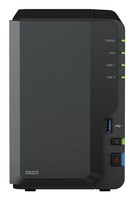Synology DiskStation DS223 NAS Mini Tower Realtek K/DS223 + 2X HAT3300-6T