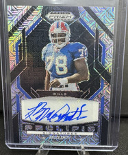 2025 Prizm Black HOF Bruce Smith  #PS-BSH Prolific Signatures Mojo Auto 20/25!!