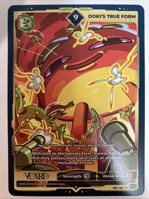 VCARD Gamersupps Rising Stars - Doki s True Form Unlimited 9 - 032/190 Regular