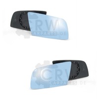 AußEnspiegelglas Set FüR BMW 5 E60 07/03- AsphäRisch GetöNt Beheizbar