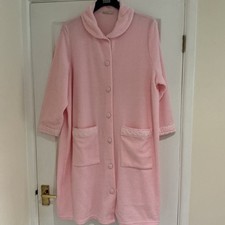 Marks Spencer Dressing Gown Robe UK 20-22 House Coat Vintage Look. 