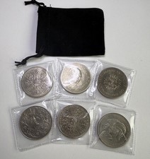 6 X Queen Elizabeth Crowns, All Different, 1953, 1965, 1972, 1977, 1980, 1981 L2