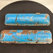 1958-1964 Ford Script Fe Valve Covers 352 390 Galaxie Thunderbird 410 428 427